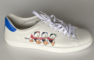 Gucci Ace Duck Women's Disney White Sneakers 9 US (39 Euro) IT 649400 IT NIB