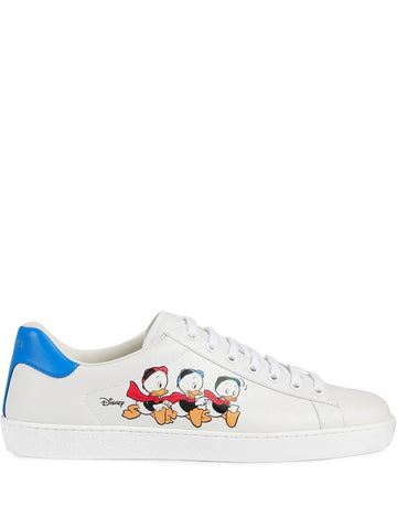 Gucci Ace Duck Women's Disney White Sneakers 9 US (39 Euro) IT 649400 IT NIB