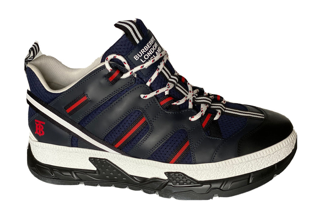 Burberry MF UNION M VER Men's  Navy Sneakers 10 US (43 Euro) 8024045 IT NIB $720