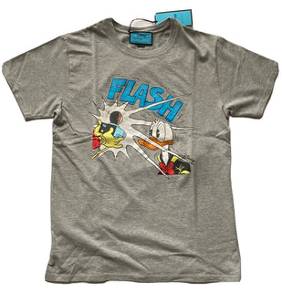 Gucci Donald Duck Flash Disney Gray Jersey T-Shirt M (Oversized) 548334 NWT