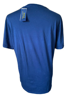 Polo Ralph Lauren Short Sleeve Signature Logo T-shirt Blue Large NWT