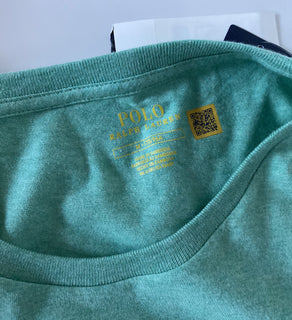 Polo Ralph Lauren Short Sleeve Cotton T-shirt Green Medium NWT