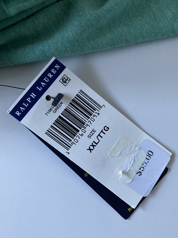 Polo Ralph Lauren Short Sleeve Cotton T-shirt Green 2XL NWT