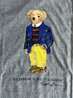 Polo Ralph Lauren Bear Cotton T-Shirt Gray 2XL/2TG NWT