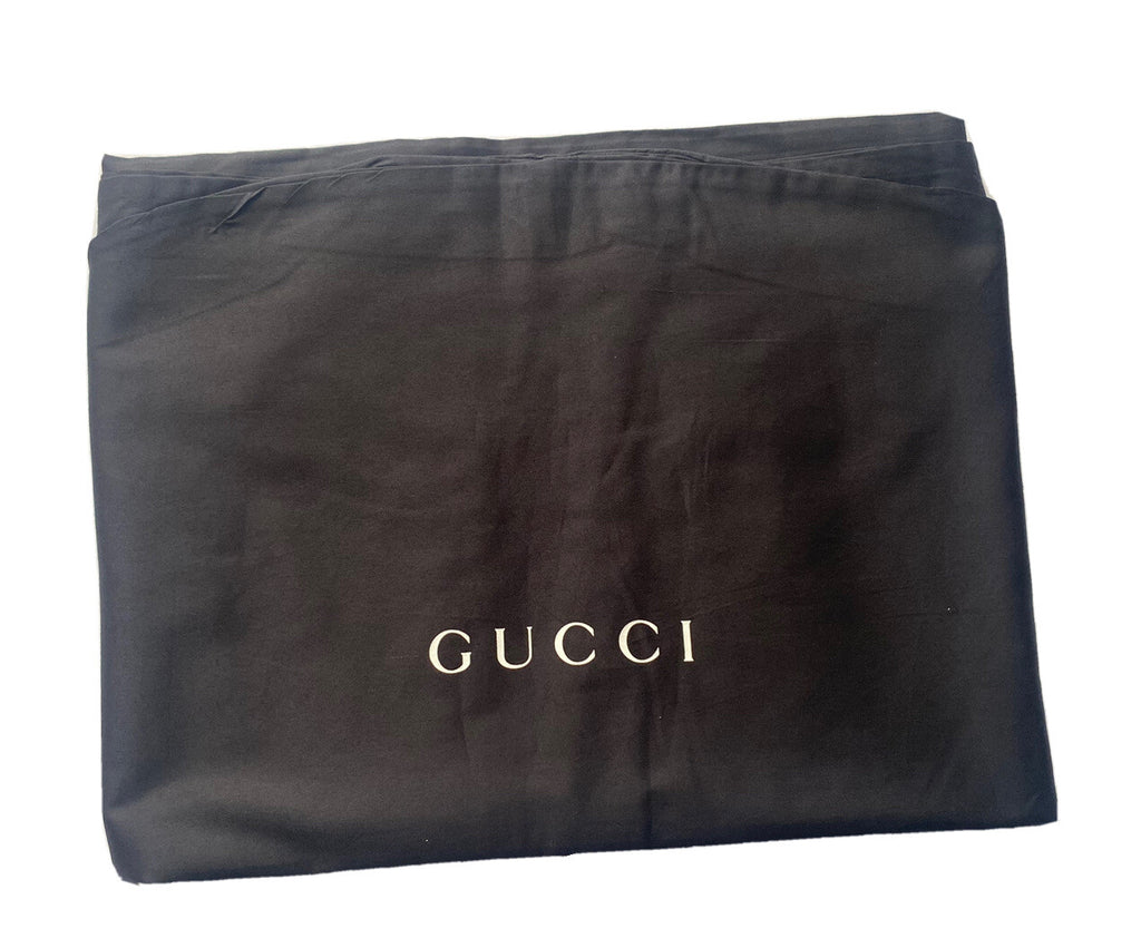 Gucci Coat/Suite/Dress Cotton Garment Bag Black  54.5" L x 33.5" W New
