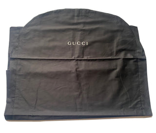 Gucci Coat/Suite/Dress Cotton Garment Bag Black  54.5" L x 33.5" W New