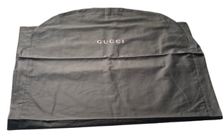 Gucci Coat/Suite/Dress Cotton Garment Bag Black  54.5" L x 33.5" W New