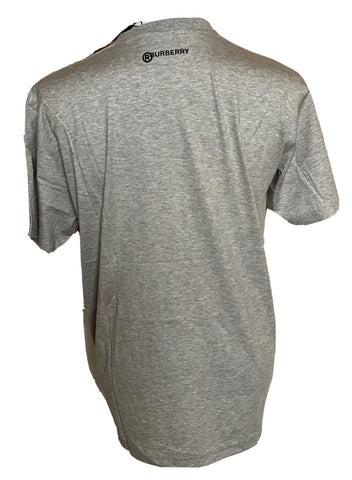 Burberry Sayers Gray Swan Print Cotton T-shirt M (Oversized) Portugal NWT $480
