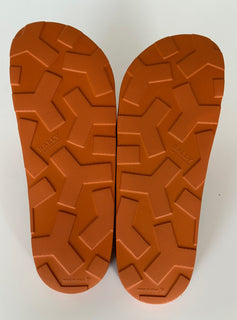 Bally Scotty Men's Slide Rubber Mandarin Logo Sandals 12 US 6300612 Italy NIB