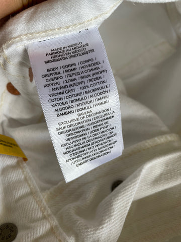 Polo Ralph Lauren Men's The Sullivan Slim White Jeans Size 36x32 (38") NWT $188