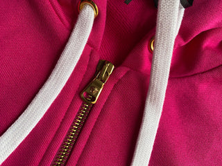 Versace Women's Medusa Hooded Pink Jacket 10 US (44 Euro) A231242 IT NWT $950