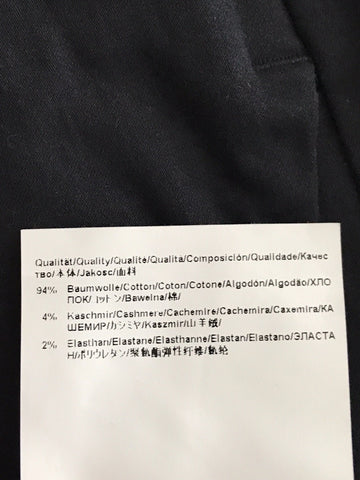 Boss Hugo Boss Clive Mens Cotton Slim Fit Dark Blue Pants 54 Eu(38R US) NWT $215