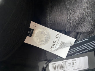 Versace Men's Black Mitchel Fit Pants Size Medium Made in Italy A86887 NWT $850