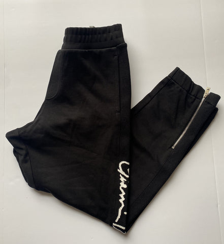 Versace Men's Black Mitchel Fit Pants Size Medium Made in Italy A86887 NWT $850