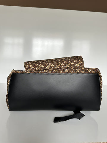 Burberry Monogram Nylon Backpack Bridal Brown Made in Italy 80448241 NWT