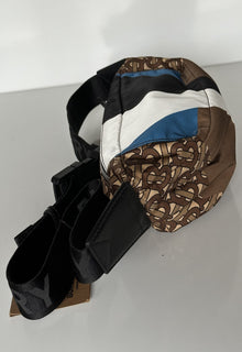 Burberry TB Monogram Print Sonny Brown Belt/Waist /Body Bag 80448311 NWT $1000