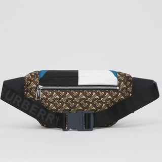 Burberry TB Monogram Print Sonny Brown Belt/Waist /Body Bag 80448311 NWT $1000