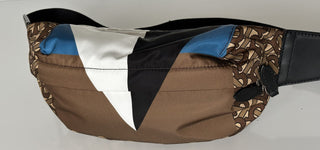 Burberry TB Monogram Print Sonny Brown Belt/Waist /Body Bag 80448311 NWT $1000