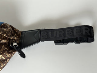 Burberry TB Monogram Print Sonny Brown Belt/Waist /Body Bag 80448311 NWT $1000
