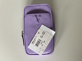 Versace Leather Jacaranda Virtus Neck Pouch Crossbody Bag Italy DP88461 NWT