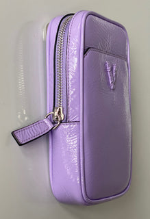 Versace Leather Jacaranda Virtus Neck Pouch Crossbody Bag Italy DP88461 NWT