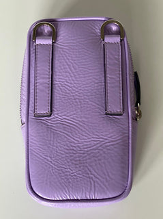 Versace Leather Jacaranda Virtus Neck Pouch Crossbody Bag Italy DP88461 NWT