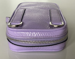 Versace Leather Jacaranda Virtus Neck Pouch Crossbody Bag Italy DP88461 NWT