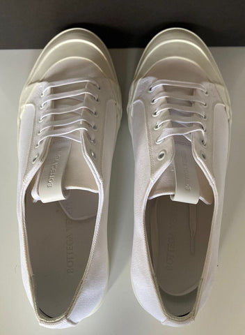 Bottega Veneta Men's Speedster Cotton White Sneakers 6 US 611183 Spain NIB $570
