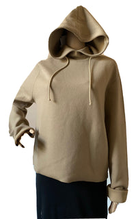 Bottega Veneta Women's Hoodie Wool Sweater Beige M 647529 Italy NWT $1750