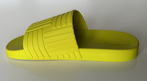 Bottega Veneta Men's Rubber Kiwi Slides Sandals 12 US (45 Euro) 690105 NIB $420