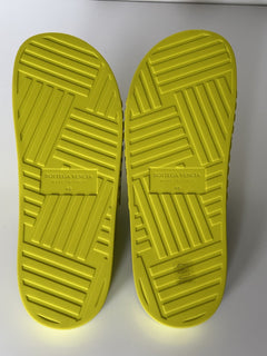 Bottega Veneta Men's Rubber Kiwi Slides Sandals 13 US (46 Euro) 690105 NIB $420