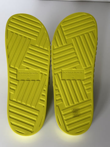 Bottega Veneta Men's Rubber Kiwi Slides Sandals 13 US (46 Euro) 690105 NIB $420