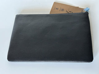 Burberry Black Leather Case Clutch 80528831 NWT $550