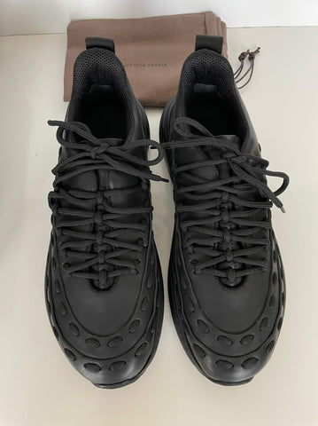 Bottega Veneta Mens Leather Black Sneakers 12.5 US (45.5 Euro) 578305 NIB $950