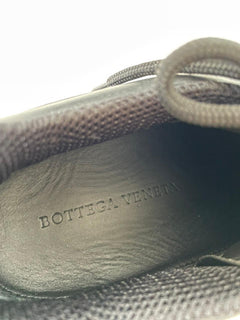 Bottega Veneta Mens Leather Black Sneakers 12.5 US (45.5 Euro) 578305 NIB $950