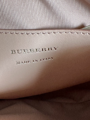 Burberry Peach Women's Leather Link Bum Belt/Waist/Body Bag 80075101 NWT $910