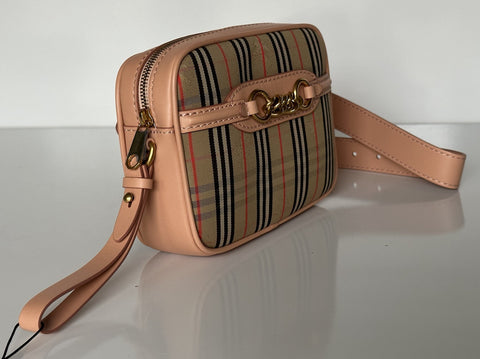 Burberry Peach Women's Leather Link Bum Belt/Waist/Body Bag 80075101 NWT $910