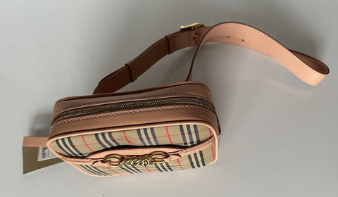 Burberry Peach Women's Leather Link Bum Belt/Waist/Body Bag 80075101 NWT $910