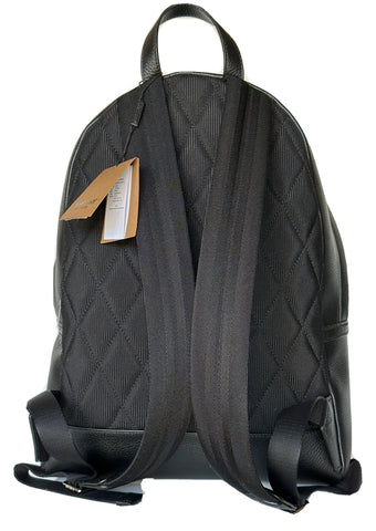 Burberry Abbeydale Leather Logo Backpack Black  80507631 NWT $1650