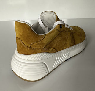 Bottega Veneta Mens Scarpa Pelle Suede Sneakers 7 US 565646 7731 IT NIB $790