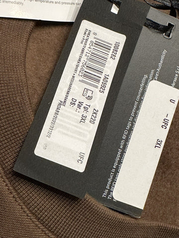 Versace Medusa Renaissance Khaki Cotton Sweatshirt 3XL 1008282 NWT $850