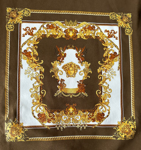 Versace Medusa Renaissance Khaki Cotton Sweatshirt 3XL 1008282 NWT $850