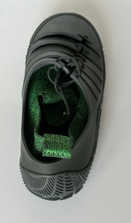 Bottega Veneta Tech Knit Rubber Green Climber Sneakers 8 US 658725 IT NIB $750