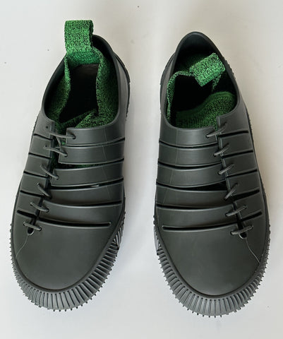 Bottega Veneta Tech Knit Rubber Green Climber Sneakers 8 US 658725 IT NIB $750