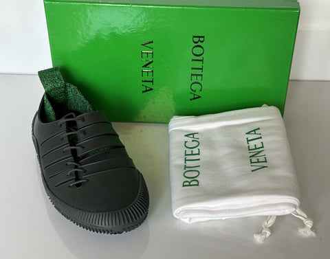 Bottega Veneta Tech Knit Rubber Green Climber Sneakers 8 US 658725 IT NIB $750