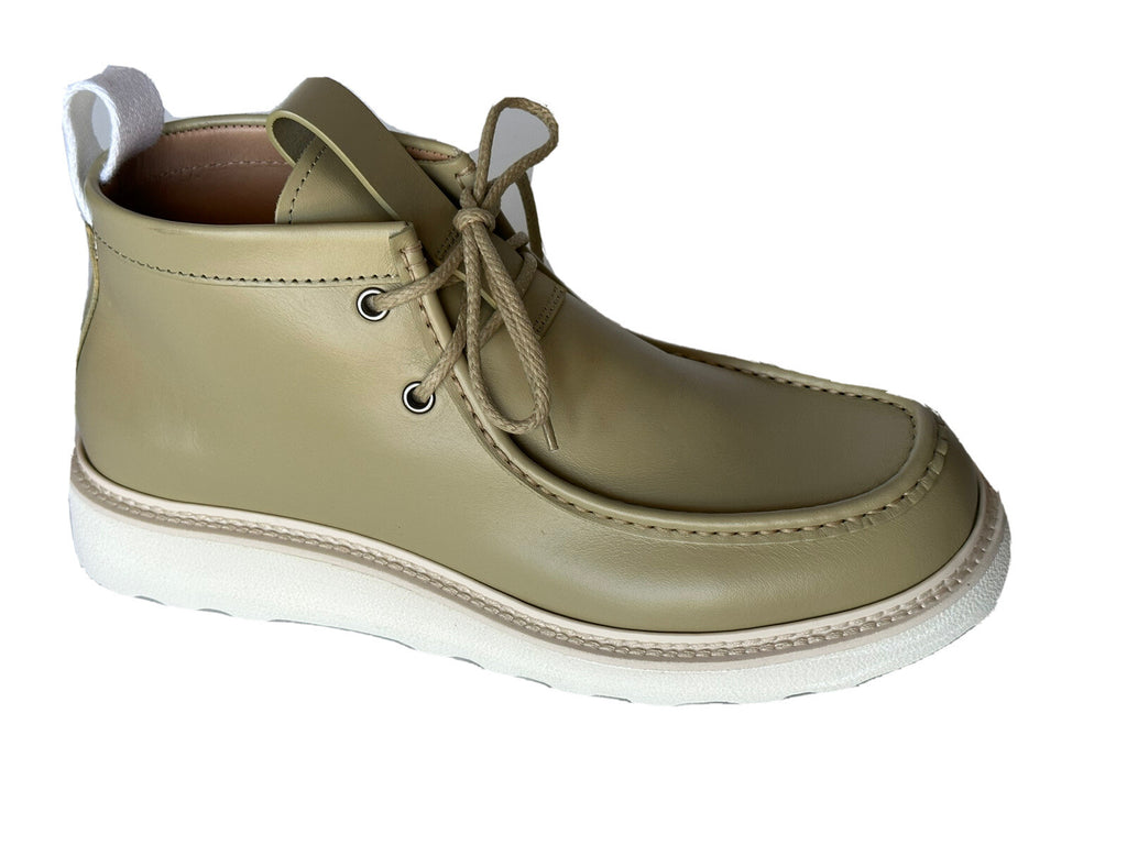 Bottega Veneta Leather Green Lightweight Ankle Boots 9.5 US 578287 IT NIB $890