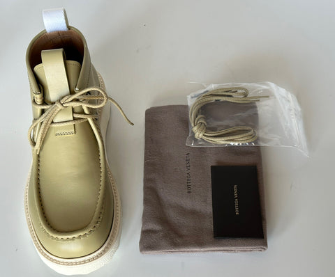 Bottega Veneta Leather Green Lightweight Ankle Boots 9.5 US 578287 IT NIB $890