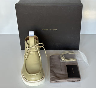 Bottega Veneta Leather Green Lightweight Ankle Boots 9.5 US 578287 IT NIB $890