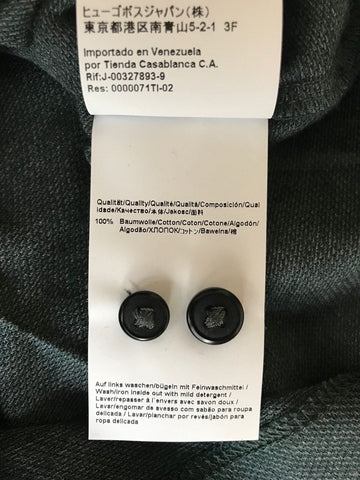 BOSS Hugo Boss 'Onara-01' Long Sleeve Slim Fit Shirt M Grey NWT $195