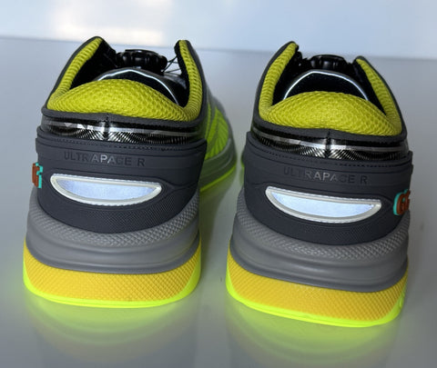 Gucci Ultrapace R Sneakers In Black and Green 6.5 US (Gucci 6) 620337 IT NIB